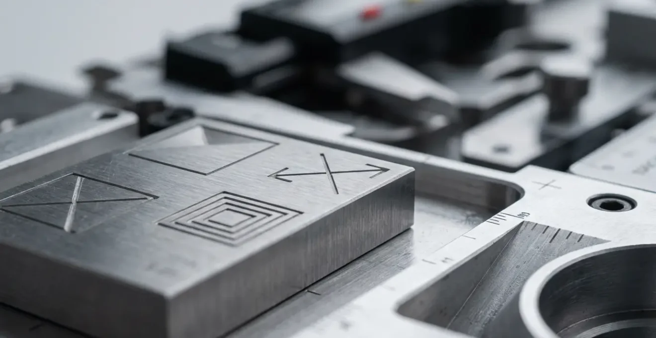 Technicien effectuant une calibration ADAS avec des cibles de réglage dans un atelier