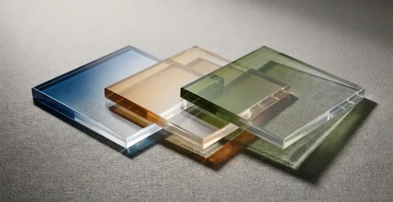 Configuration épurée d'un écran de bord automobile avec trois zones d'interface distinctes vues de profil