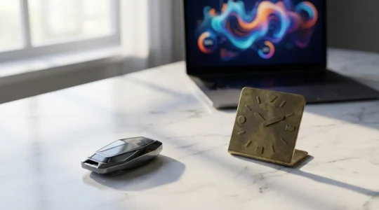 Tableau de bord avec calendrier et clés de voiture montrant le moment optimal pour réserver une location